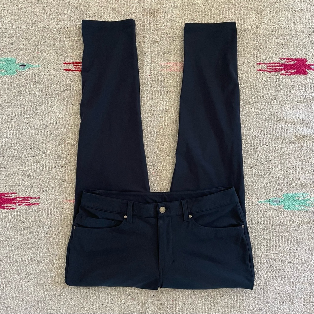 Lululemon Skinny Navy Pants (32)